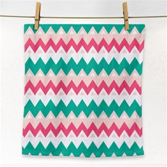 Zigzag Pattern Face Towel