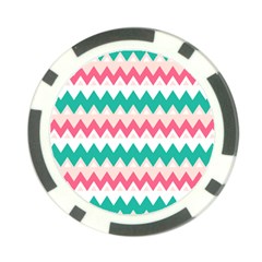 Zigzag Pattern Poker Chip Card Guard (10 Pack)