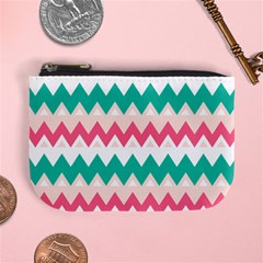 Zigzag Pattern Mini Coin Purse