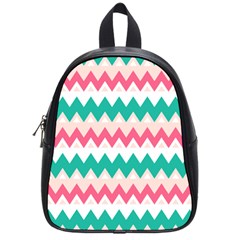 Zigzag Pattern School Bag (small)