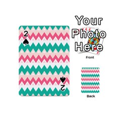 Zigzag Pattern Playing Cards 54 Designs (mini)