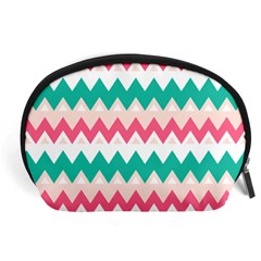 Zigzag Pattern Accessory Pouch (large)