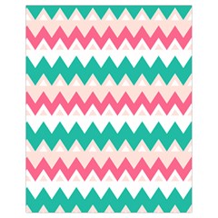 Zigzag Pattern Drawstring Bag (small)