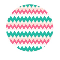 Zigzag Pattern Mini Round Pill Box (pack Of 3) by Jancukart