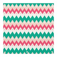 Zigzag Pattern Banner And Sign 3  X 3 