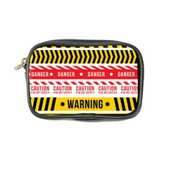 Yellow Black Warning Line Coin Purse