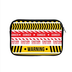 Yellow Black Warning Line Apple Macbook Pro 15  Zipper Case