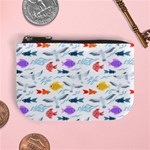 Animal Fish Bird Animals Ocean Pattern Mini Coin Purse Front