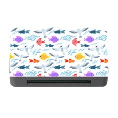 Animal Fish Bird Animals Ocean Pattern Memory Card Reader With Cf