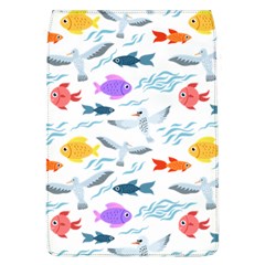 Animal Fish Bird Animals Ocean Pattern Removable Flap Cover (l) by Jancukart