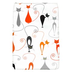 Cartoon Cat Seamless Pattern Graphic Removable Flap Cover (s)