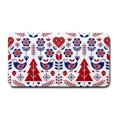 Scandinavian Folk Seamless Pattern Medium Bar Mat