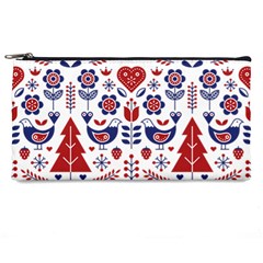 Scandinavian Folk Seamless Pattern Pencil Case