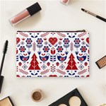 Scandinavian Folk Seamless Pattern Cosmetic Bag (Medium) Back