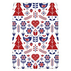 Scandinavian Folk Seamless Pattern Removable Flap Cover (L)