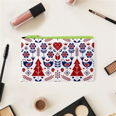 Scandinavian Folk Seamless Pattern Cosmetic Bag (xs) by Jancukart