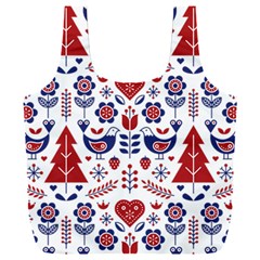 Scandinavian Folk Seamless Pattern Full Print Recycle Bag (XXXL)