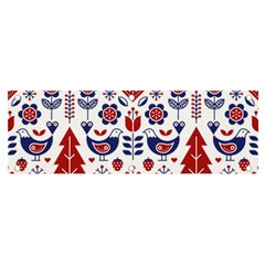 Scandinavian Folk Seamless Pattern Banner And Sign 6  X 2 