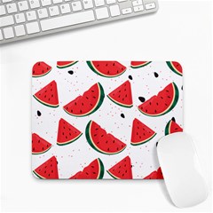 Watermelon Seamless Pattern Small Mousepad by Jancukart