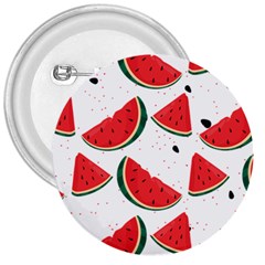 Watermelon Seamless Pattern 3  Buttons