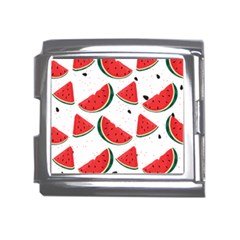 Watermelon Seamless Pattern Mega Link Italian Charm (18mm)