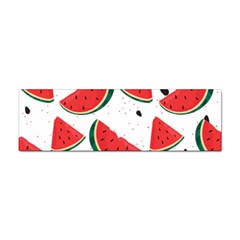 Watermelon Seamless Pattern Sticker (bumper)