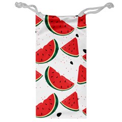 Watermelon Seamless Pattern Jewelry Bag