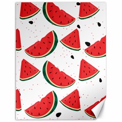 Watermelon Seamless Pattern Canvas 18  X 24 