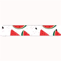 Watermelon Seamless Pattern Small Bar Mat