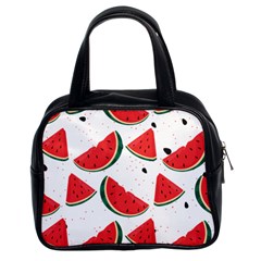 Watermelon Seamless Pattern Classic Handbag (two Sides) by Jancukart