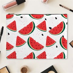 Watermelon Seamless Pattern Cosmetic Bag (xl)