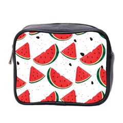 Watermelon Seamless Pattern Mini Toiletries Bag (two Sides)