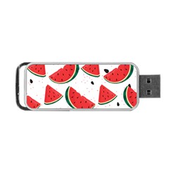 Watermelon Seamless Pattern Portable Usb Flash (two Sides)