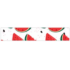 Watermelon Seamless Pattern Large Flano Scarf  by Jancukart