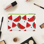 Watermelon Seamless Pattern Cosmetic Bag (XS) Back