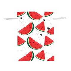 Watermelon Seamless Pattern Lightweight Drawstring Pouch (m)