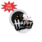 Happy Halloween 1.75  Magnets (100 pack)  Front