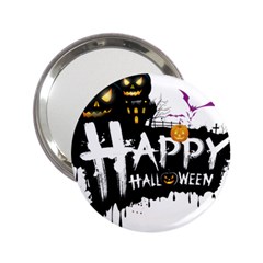 Happy Halloween 2 25  Handbag Mirrors by Jancukart