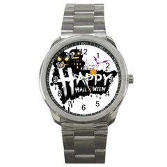 Happy Halloween Sport Metal Watch