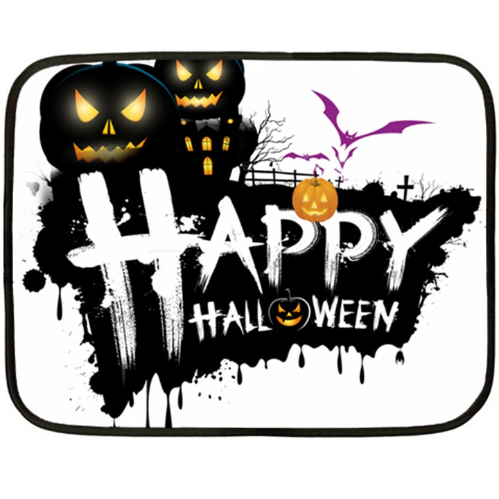 Happy Halloween Fleece Blanket (Mini)