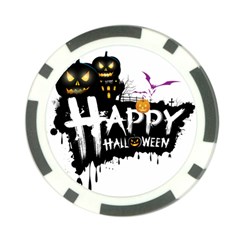 Happy Halloween Poker Chip Card Guard (10 Pack)