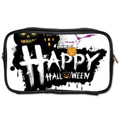 Happy Halloween Toiletries Bag (one Side)