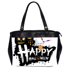 Happy Halloween Oversize Office Handbag (2 Sides) by Jancukart