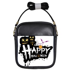 Happy Halloween Girls Sling Bag