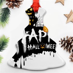 Happy Halloween Ornament (christmas Tree) 