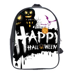 Happy Halloween School Bag (xl)