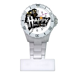 Happy Halloween Plastic Nurses Watch