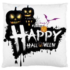 Happy Halloween Standard Flano Cushion Case (one Side) by Jancukart