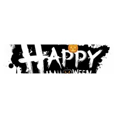 Happy Halloween Oblong Satin Scarf (16  X 60 )