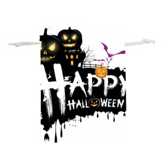 Happy Halloween Lightweight Drawstring Pouch (m) by Jancukart